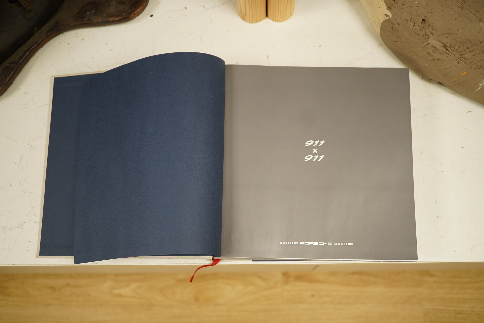 A copy of 911 x 911 Edition Porsche Museum book. Condition - good